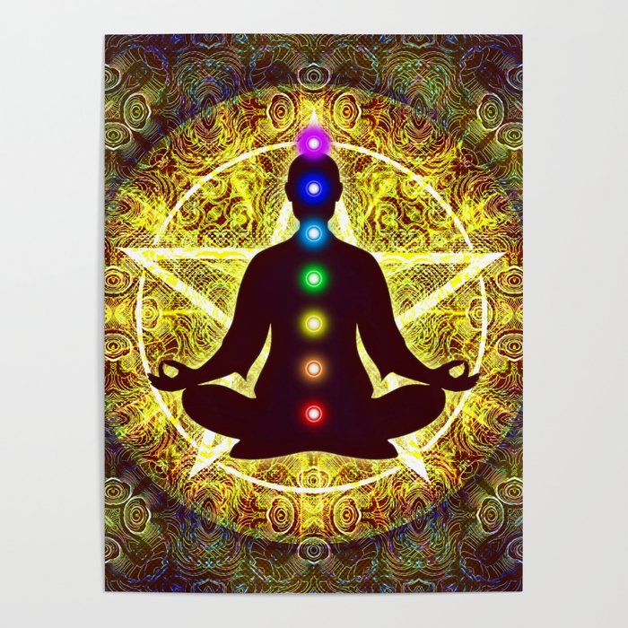 in-meditation-with-chakras-spiritual-i-posters